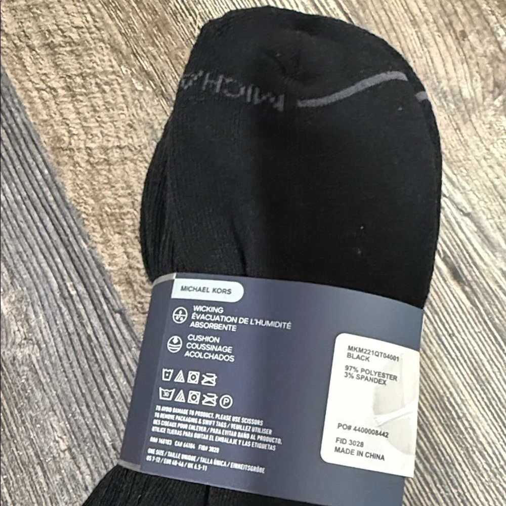 Michael Kors Classic Black Men's Socks